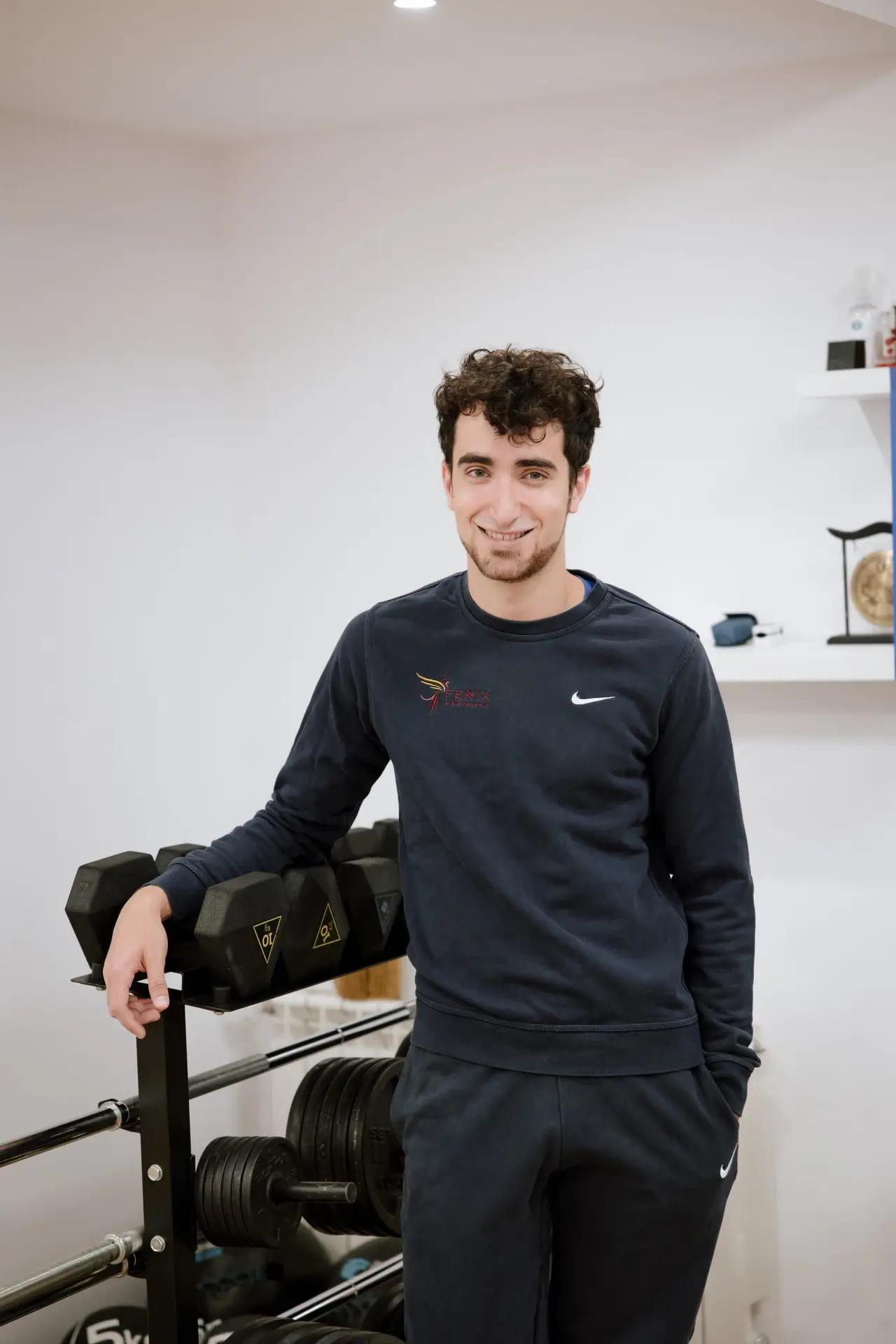 Entrenador y fisioterapeuta
