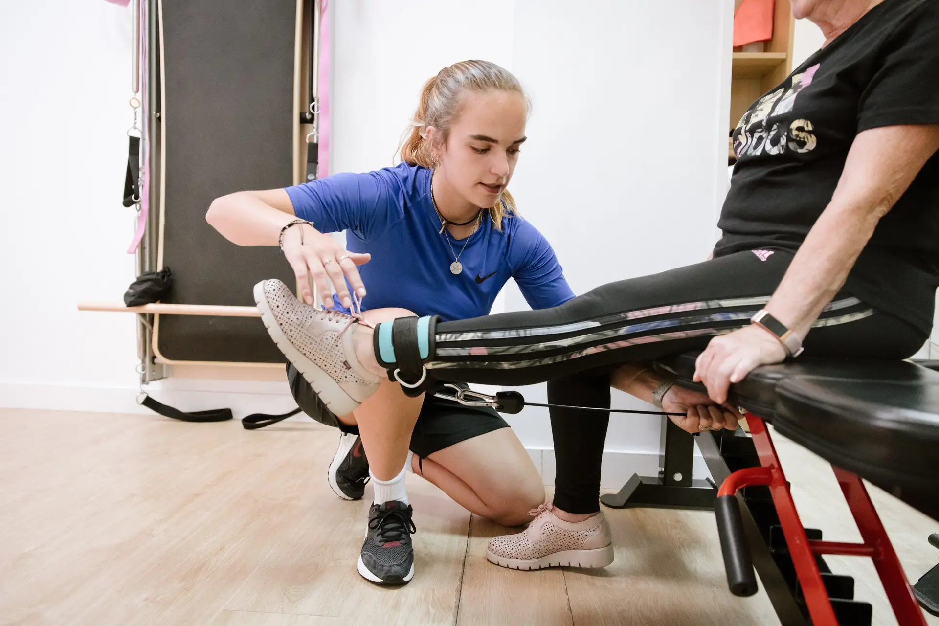 Evaluación clínica fisioterapia consulta