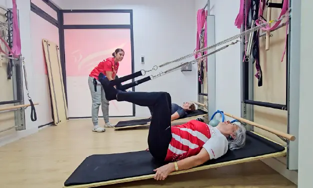 Ejercicio pilates entrenamiento