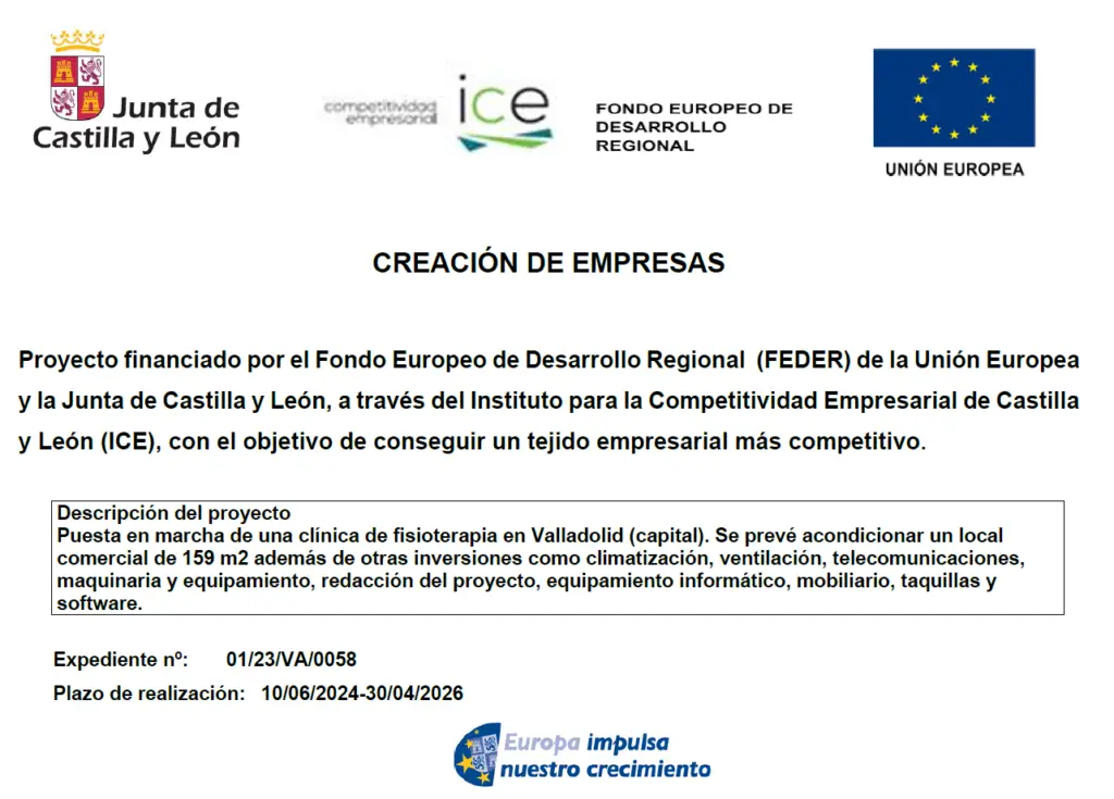 Fondos europeos de desarrollo regional
