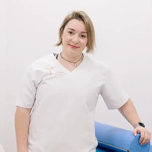 Andrea Caminero, fisioterapeuta y CEO de Fénix Fisioterapia